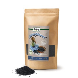 Biojoy Organic Black Cumin Whole (500 g), Black Cumin Seeds Dried (Nigella sativa)