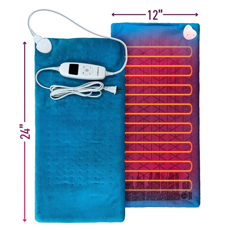 Aheata Heated Pad with Digital Controller – Winter Electric Blanket