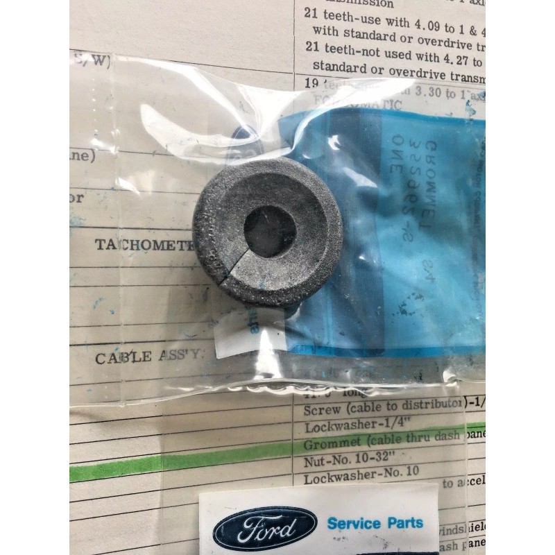 Ford Tachometer Cable 1955 1956 1957 Ford Thunderbird Firewall grommet