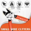 P.I.T. Wire Cutters, 6.5 Inch Ultra Sharp Flush Side Cutters