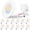 Energetic 12 Pack 5/6 Inch 5CCT LED Recessed Lighting, Dimmable