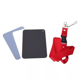 White Balance Card 18% Grey/White/Black Exposure Digital Manual photography AU