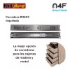 Handyhome Corredera Cajón Handy Home 35cm X 4.5cm 2paquetes 4pz