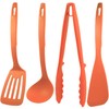 Nagao Tsubamesanjo Kitchen Tool Set of 4 Turner, Ladle, Tongs,