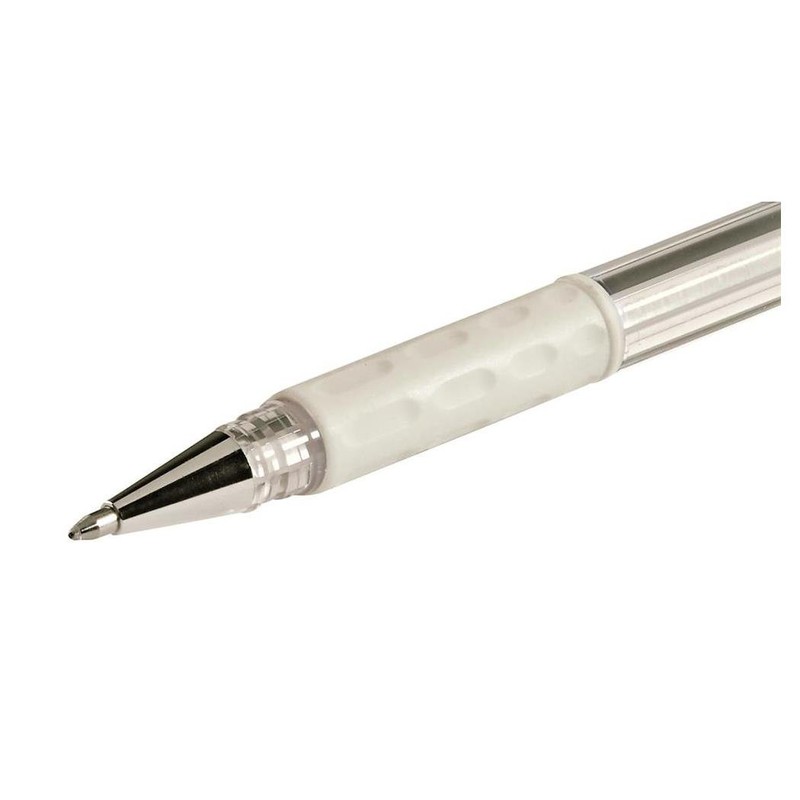 Pentel K118LW Hybrid Rollerball Pen White