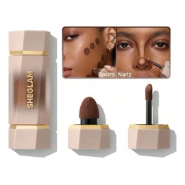 SHEGLAM Precision Sculpt Dúo Contorno Líquido - Camel Suede
