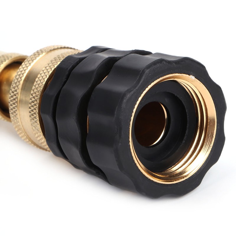 Brass Adjustable Hose Nozzle Water Hose Nozzles for Garden Sprayer