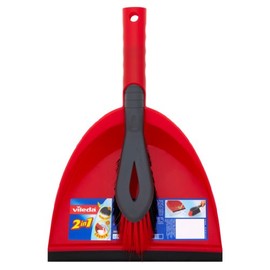 Vileda Staub Pan & Brush Set Single