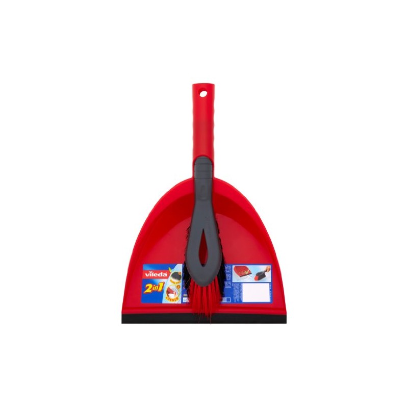 Vileda Staub Pan & Brush Set Single