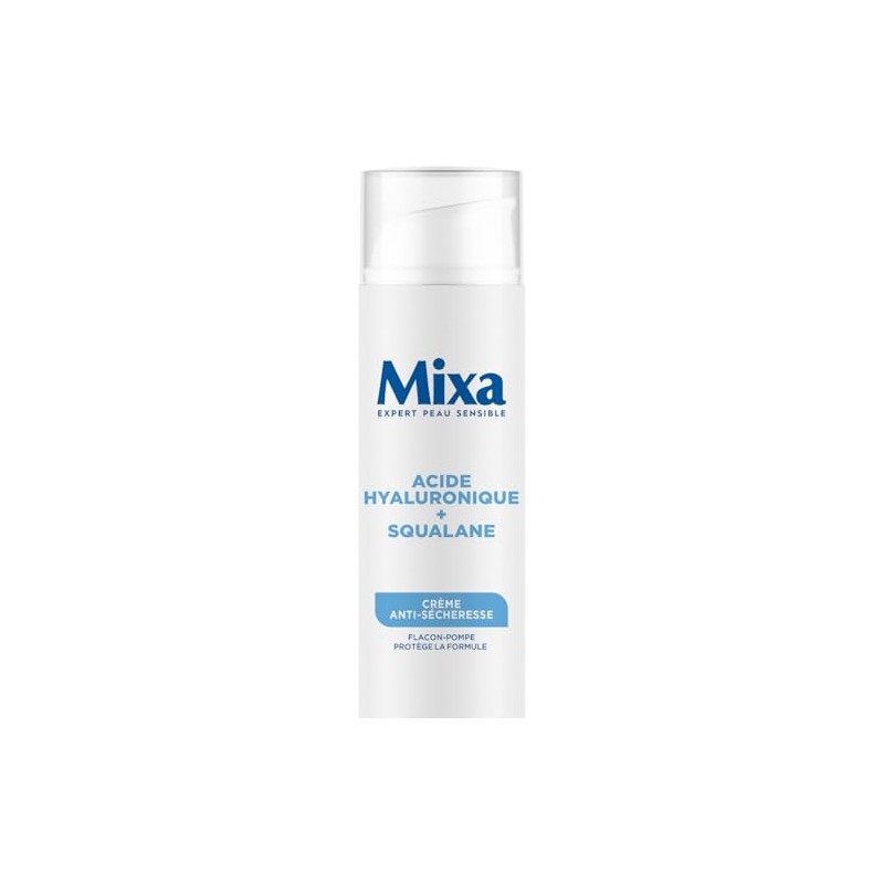 Mixa - Anti-Trockenheitscreme – mit Hyaluronsäure und Squalan – spendet