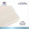 Clorox KeptClean Kitchen Dish Drying Mat, adjustable size with locking