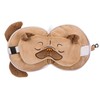 Out of the blue Plush Travel Pillow with Eye Mask