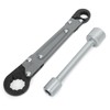 Holdly Plumbing Tools Angle Stop Wrench Kit, Angle-on Wrench Professional