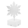 3D Metal Sheet Night Light Rotation Rechargeable Decoration 3D Night