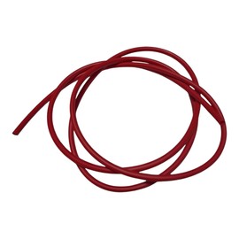 1 Metre Length of Red PVC Electrical Wire Sleeving 3mm