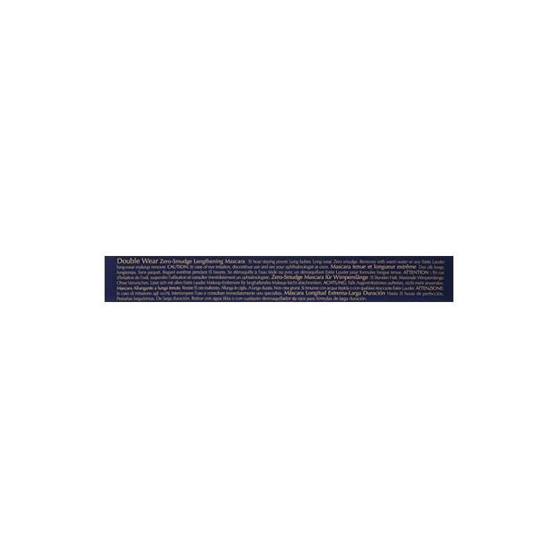 Double Wear Zero-Smudge Lengthening Mascara - 01 Black