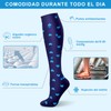 Calcetas de Compresión para Mujeres y Hombres, 3 Pares Medias