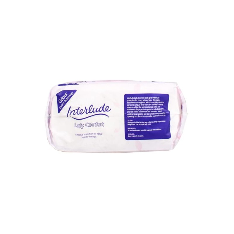 INTERLUDE Lady Comfort Incontinence Pads Plus 8'S