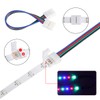 SUPERNIGHT 3528 2835 4 Pin 8mm LED Strip Connector, RGB