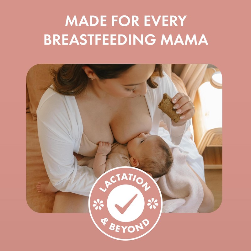 Boobie Bar Superfood for Lactation and Breastfeeding 1.7 Ounce Bars