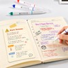 Lekreo 6 Counts Erasable Gel Pens, 0.7mm Fine Point Retractable