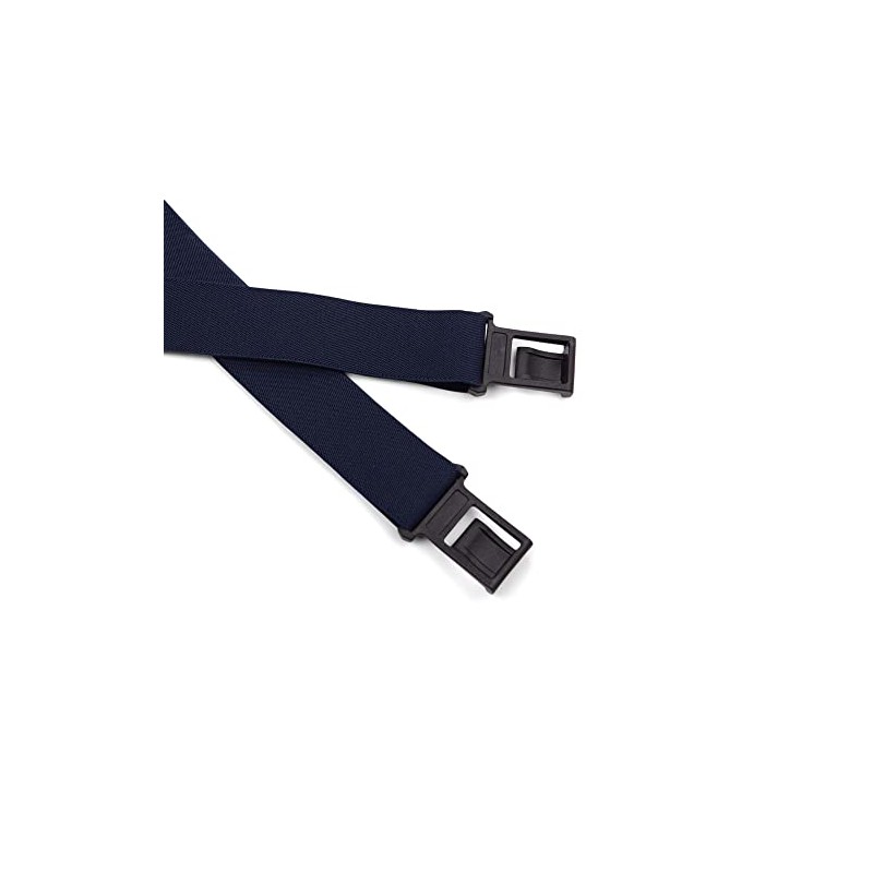 Dickies Men’s Belt Clip Stretch Suspenders, Navy, One Size