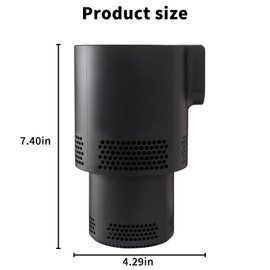 Yesinaly 2-in-1 Smart Car Cup Cooler and Heater, Temperature Control Smart Cup for Car Cup Cooler and Warmer Suitable for Coffee, Baby Bottles, Drinks