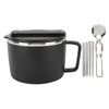 304 Stainless Steel Instant Noodle Bowl 1200ML Large Capacity Noodle