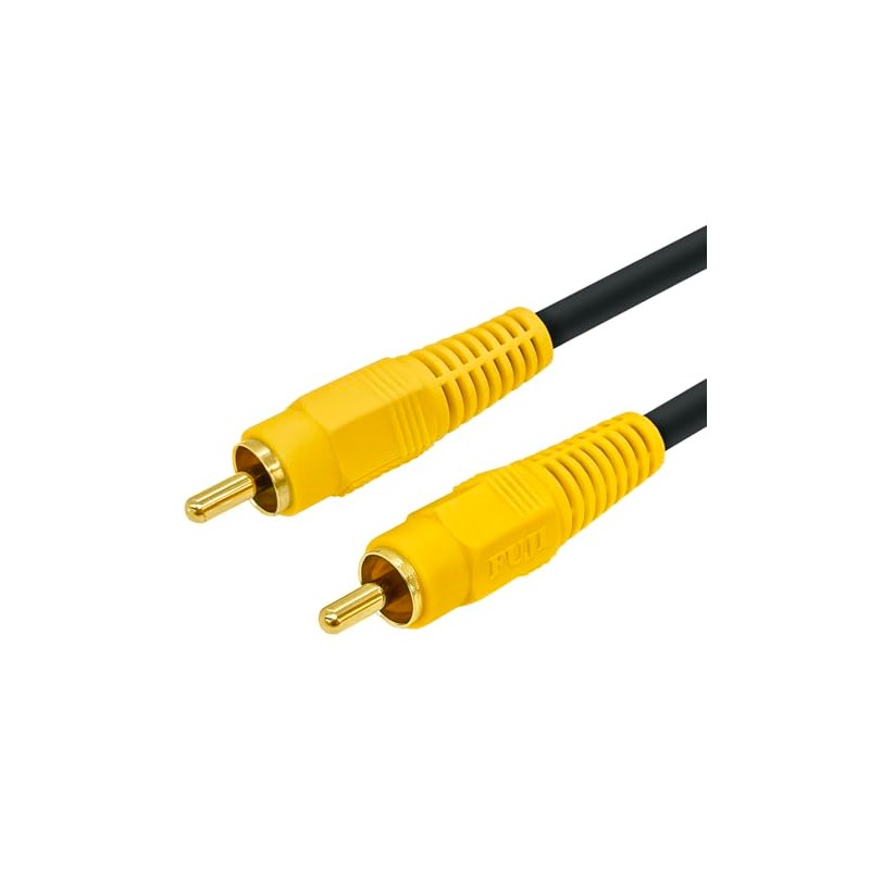 Video Cable, F-Factory RCA Male to RCA Male 1m RCA