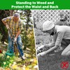 LLARGUEST Weed Puller Tool, 61" Stand Up Heavy Duty Gardening