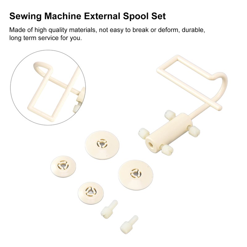Sewing Machine External Spool Set Portable Multifunctional Sewing Machine Mini