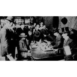 Doc Holliday and Wyatt Earp In Photo Tombstone  8 x 10 Photo Vintage Very Rare