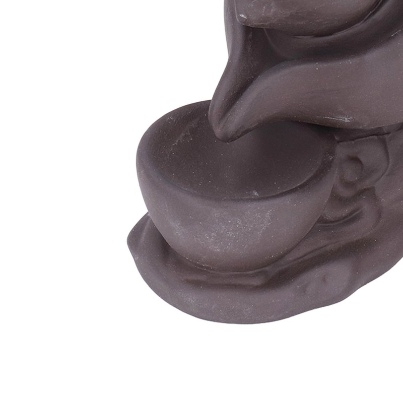 Insence Waterwall Antique Purple Sand Auspicious Cloud Teapot Backflow Sandalwood