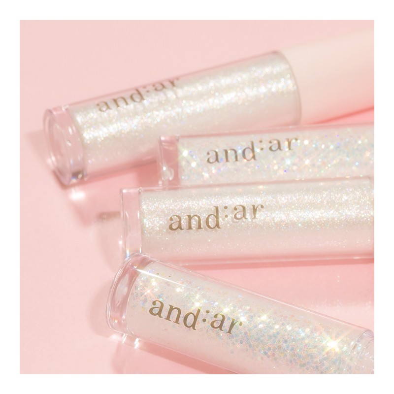 andear Real Glitter Liquid 3.1g - 02 Aurora