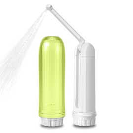 Portable Bidet - Mini Foldable Handheld Personal Travel Bidet with 2 Pressure Options Electric Sprayer Toilet for Personal Hygiene Cleaning/Soothing Postpartum Care/Perineal & Hemmoroid Treatment