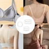 Lilaly 60 Pcs 12mm Bra Hooks for Straps 3 Styles