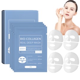 Biodance Collagen Mask, Biodance Collagen Mask Overnight Bio Collagen Face Mask Real Deep Overnight Face Mask Collagen Mask Overnight Mask for Face Skin Care (4PCS)
