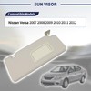 Magimaker Passenger Side Sun Visor Fit for Nissan Versa 2007