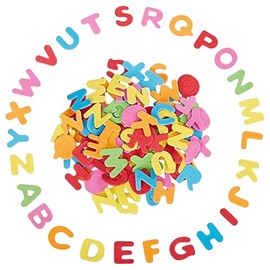 GSHLLO 650 Pcs Small Foam Letter Stickers Self Adhesive Alphabets Capital Alphabet Stickers Kids Foam Sticker Letters Craft Supplies Stickers for Party Decorations