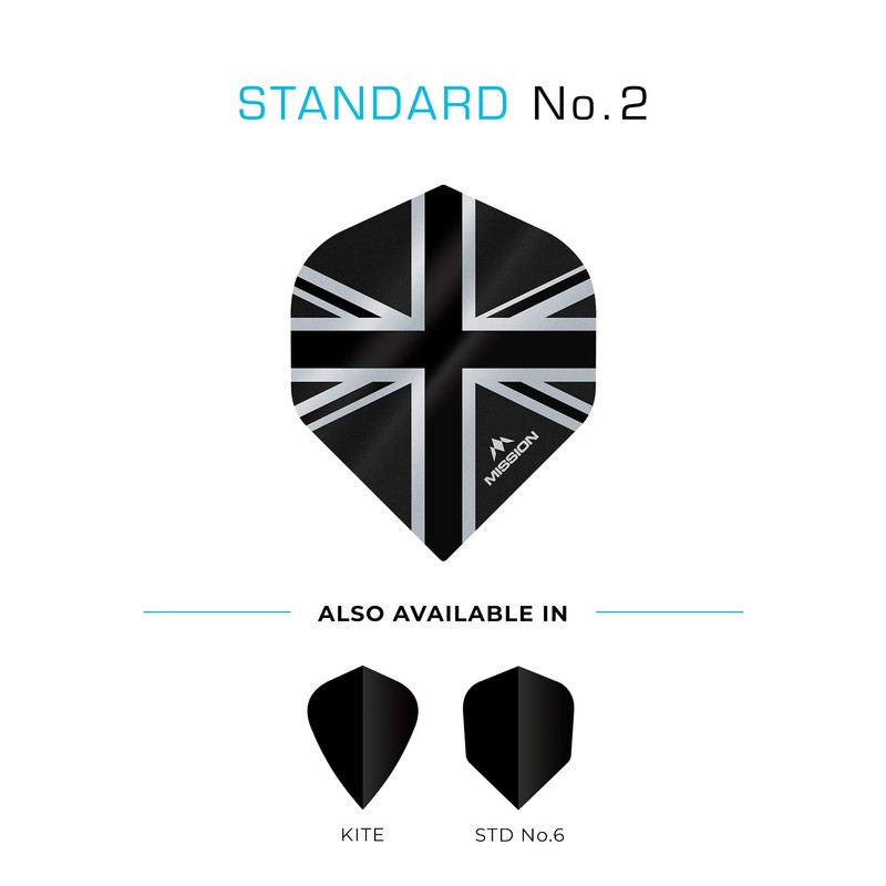 Mission Darts Alliance Flights | Extra Strong Premium UV Flights