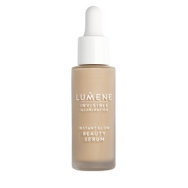 LUMENE Invisible Illumination Glow Beauty Serum Liquid Foundation, Vegan, Universal Medium, 30 ml