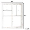 Ilyapa Window Frame Wall Decor 2 Pack - Large 18x22