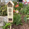 Wooden Insect House, Insect Hotel for Bugs, Bees, Butterflys, Ladybirds,