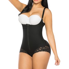 YIANNA Body Shaper Women's Bodice Strong Shaping Shapewear, Tummy Control, Fajas Colombianas Leg Shaping