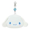 Sanrio 303291 Face Shape Pass Case & Pouch, Cinnamo Roll,