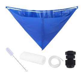 lasuroa 5pcs Mini Split Cleaning Kit, Waterproof PVC Air Conditioner Cleaning Cover with Hose Brush Towel AC Maintenance Kit Fits Systems 23-39 Inch Long