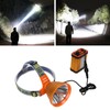 Mining Headlamp Strong Light Rechargeable LED Safety Mining Headlight with