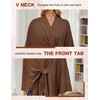 PULI Women's Elegant Shawl Wraps Soft Open Front Poncho Sweater