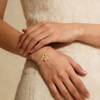 M MOOHAM - Pulseras con inicial de nudo para mujeres