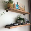 Floating Shelf Brackets Heavy Duty - 1/5 Inch Thick Industrial